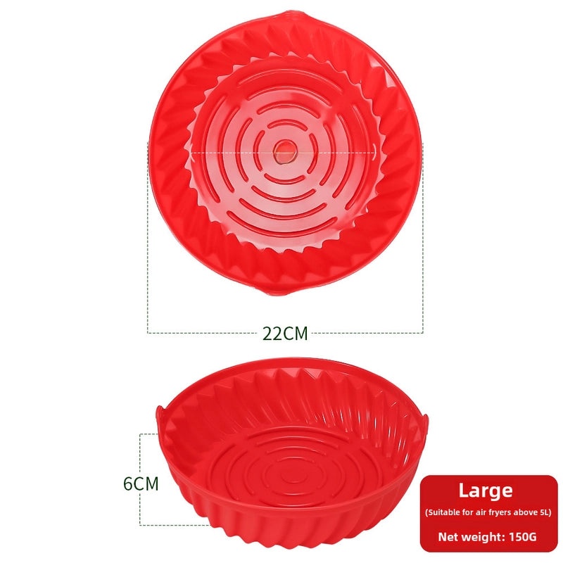 Silicone Air Fryer Cake Mold Round Cup DIY Baking Plate Mafen Cup Non-stick Silicone Pad|Kitchen & Dining Bakeware