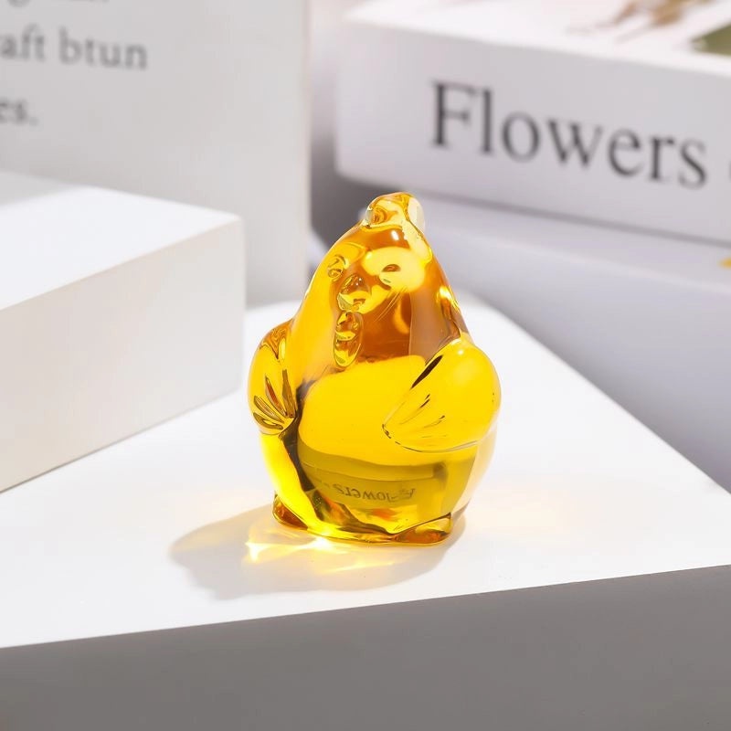 Charming Minimalist Animal Glass Ornaments|Home Decor