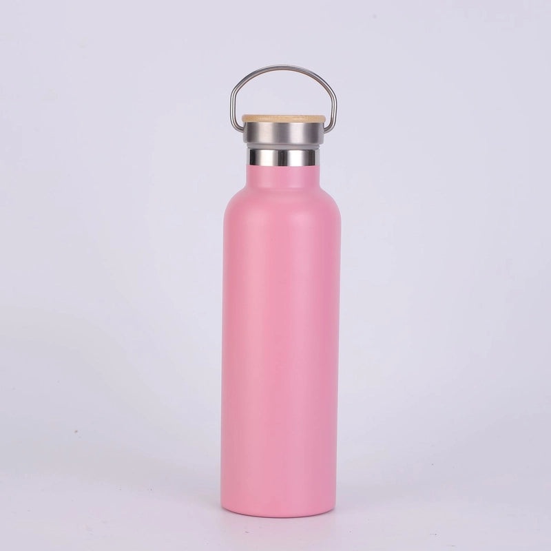Double-Layer Vacuum Insulated Large Capacity Stainless Steel Thermal Travel Kettle Portable Wide Mouth Sports Water Bottle|Travel Accessories