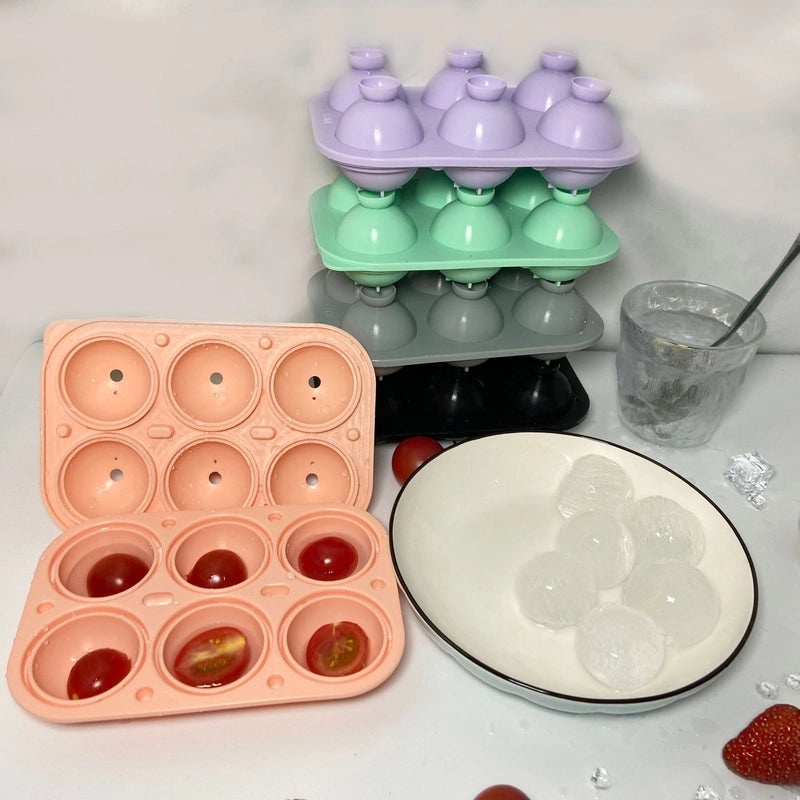 Food Grade Silicone Ice Hockey Shape Ice Cube Mold | Kitchen & Dining Accessories