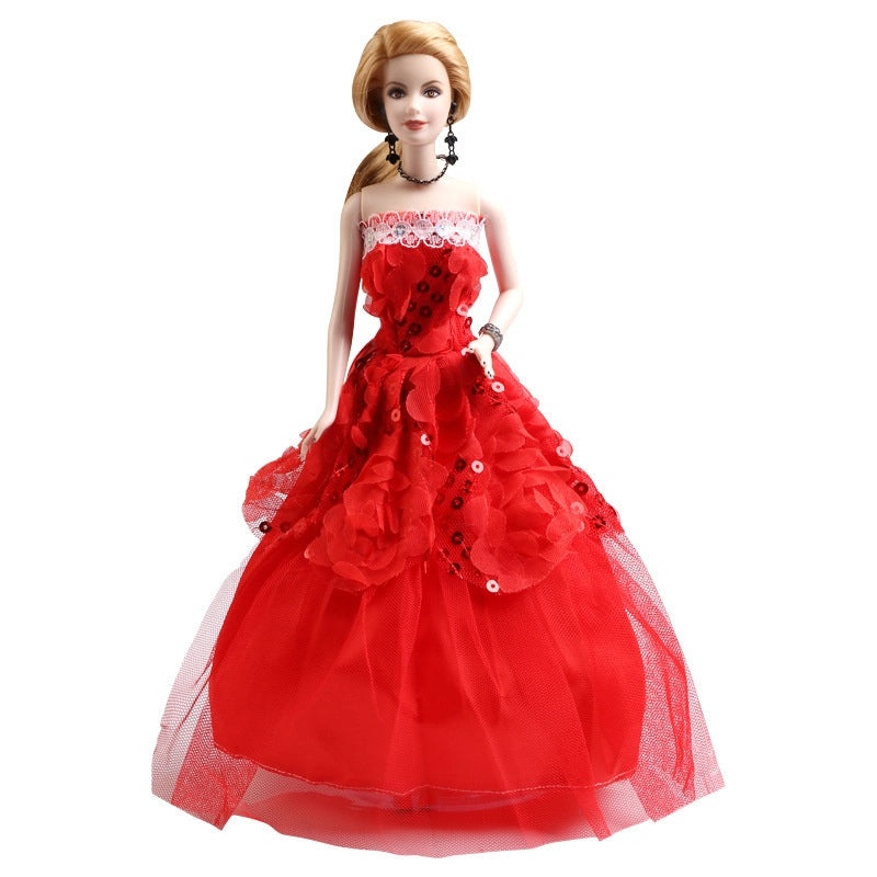 Exclusive Badger Doll Wedding Dress Princess Dress Large Doll Accessories|Doll Clothing & Accessories