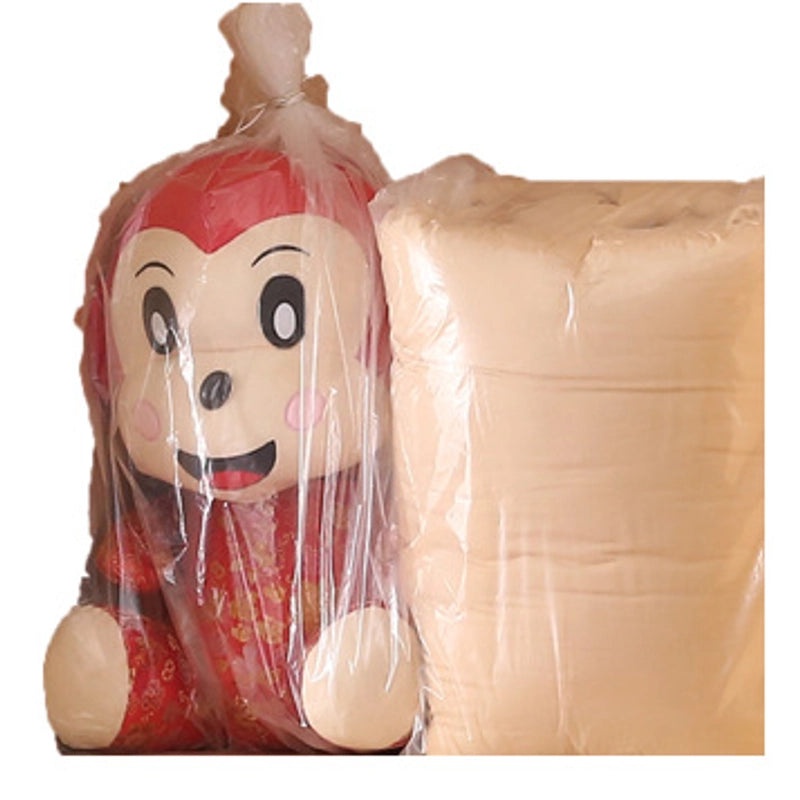 Minimalist Clear Plastic Storage Bag for Household Cleaning Supplies | Home Organization & Storage