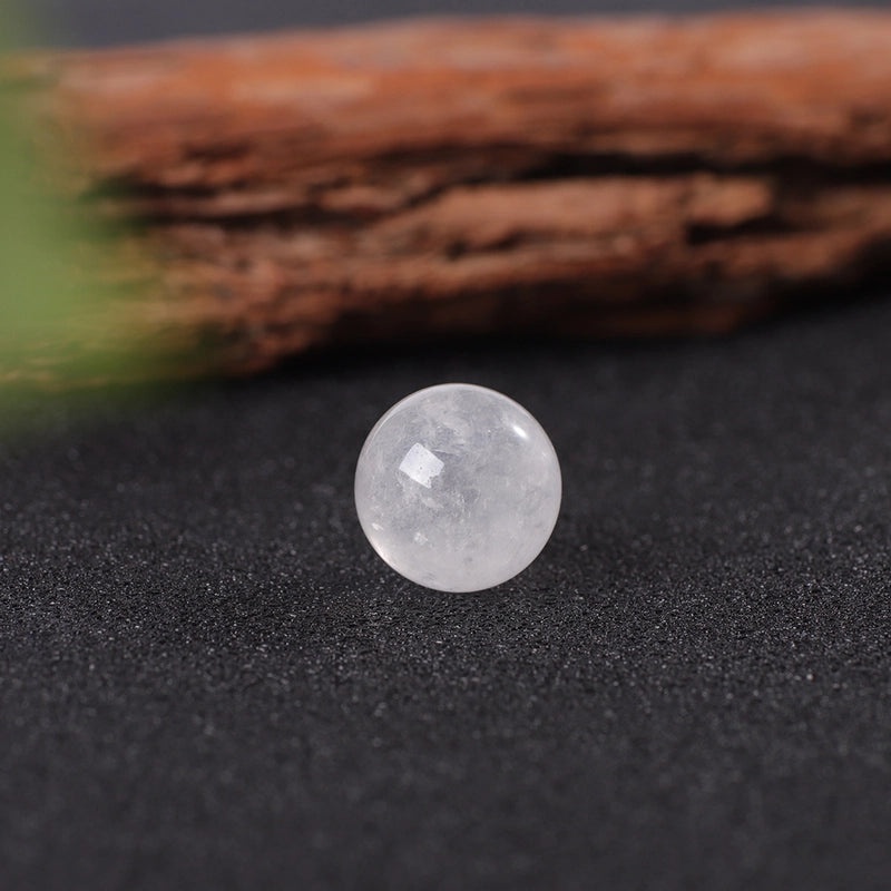 Minimalist Round Natural Stone Gem Crystal Decor|Home Decor Accessories