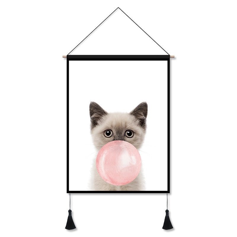 Minimalist Animal Cloth Wall Art | Home Decor