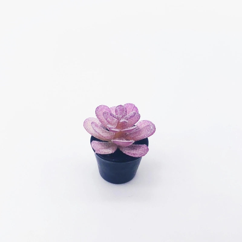 Miniature Dollhouse Accessories Artificial Succulent Plant Pot Micro Landscape Decoration|Dollhouse Miniatures & Accessories