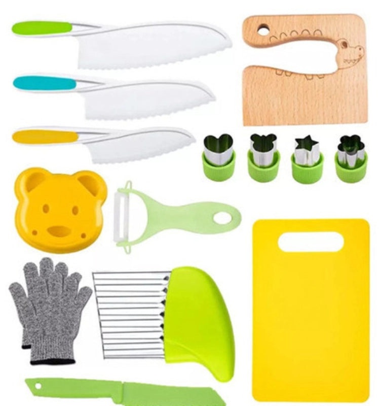 Plastic Cutting Board and Fruit Knife Set for Everyday Use | Kitchen Tools & Gadgets