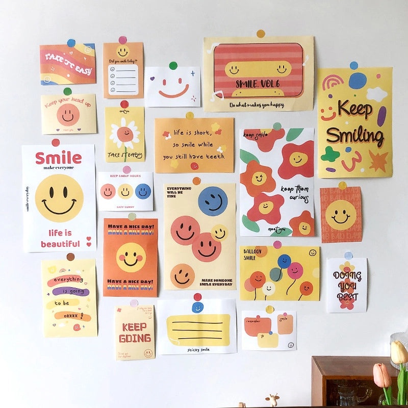 Vintage Style Oil Painting Landscape Paper Wall Decal | Home Decor