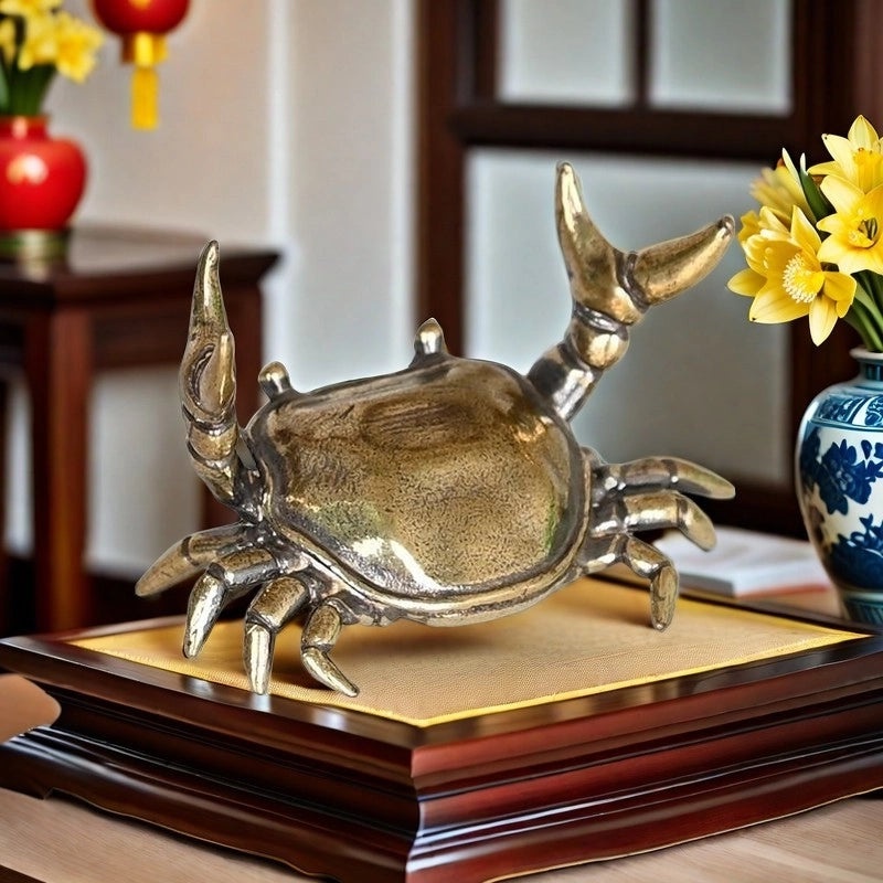 Minimalist Crab Metal Alloy Jewelry Charm|Fashion Accessories