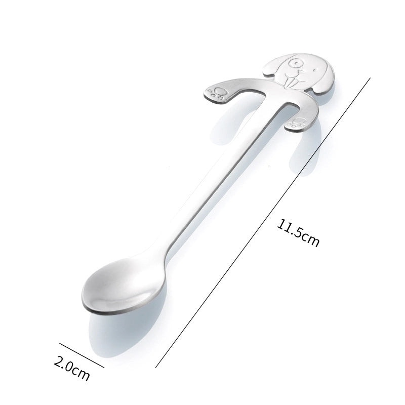 Cute Cartoon Stainless Steel Spoon for Everyday Use|Kitchen & Dining Utensils