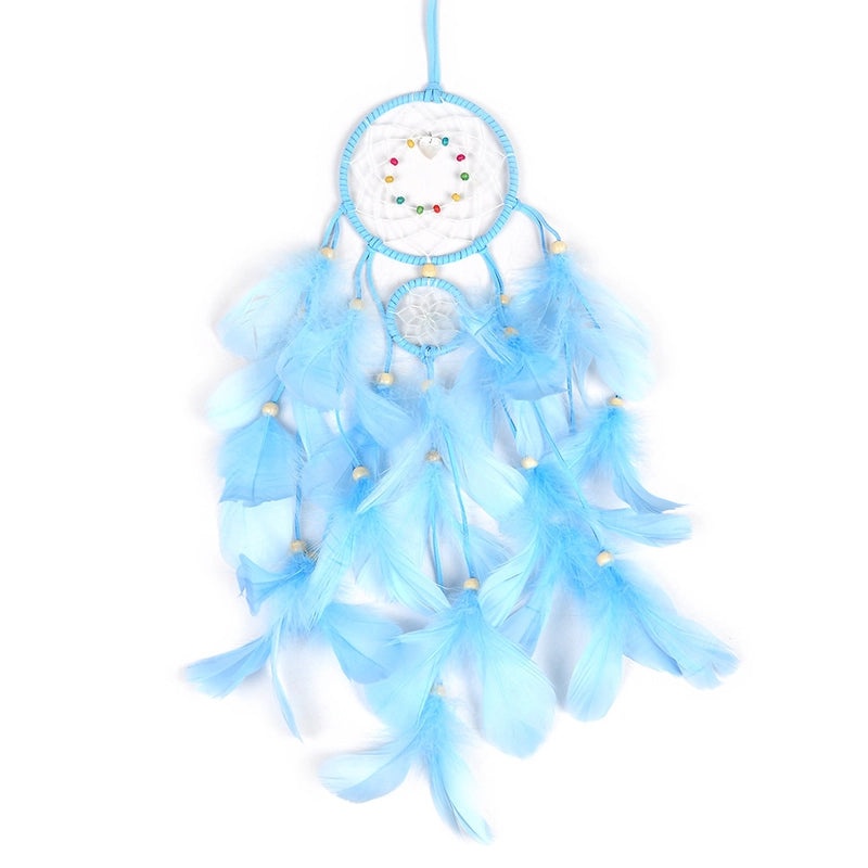 Minimalist Solid Color Feather Dreamcatcher for Window Decoration|Home Decor