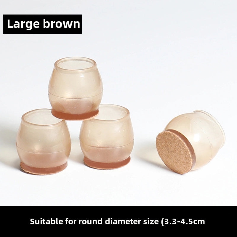 Silent Chair Leg Protective Covers Thickened Table Foot Pads for Chairs and Stools | Home & Living Accessories