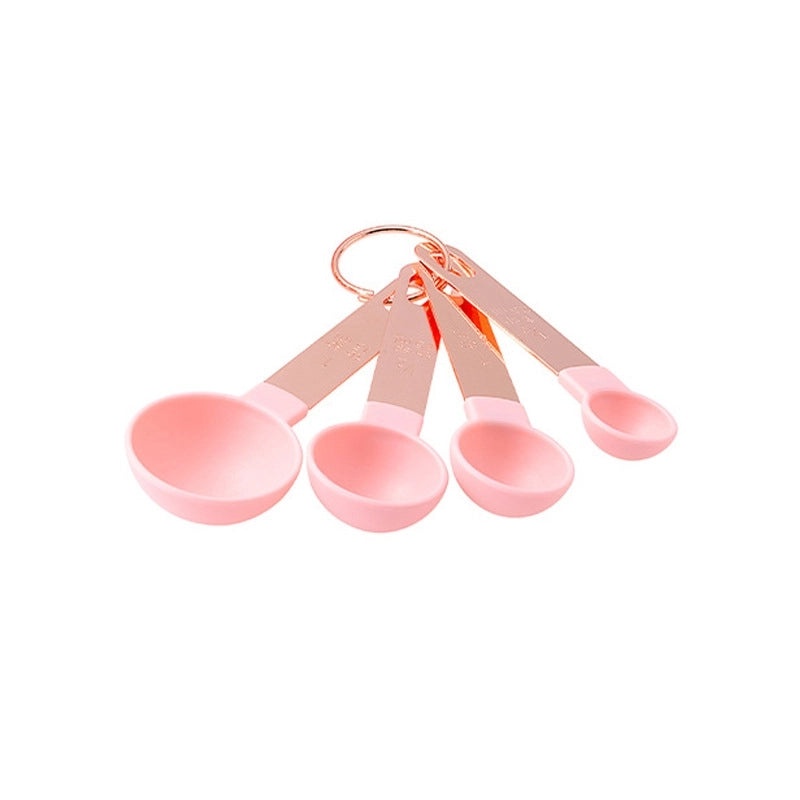 Stylish Geometric Stainless Steel Measuring Spoon Set 1 Piece | Kitchen Gadgets