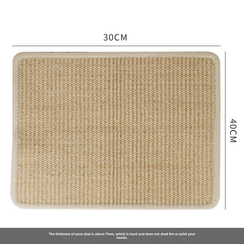 Japanese-style Natural Sisal Heat-resistant Pot Mat Thickened Anti-scalding Coaster for Kitchen Table | Kitchen Accessories