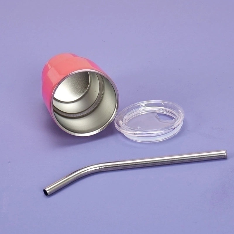 Chic Elegant Solid Color Stainless Steel Water Bottle Single Piece|Home & Kitchen