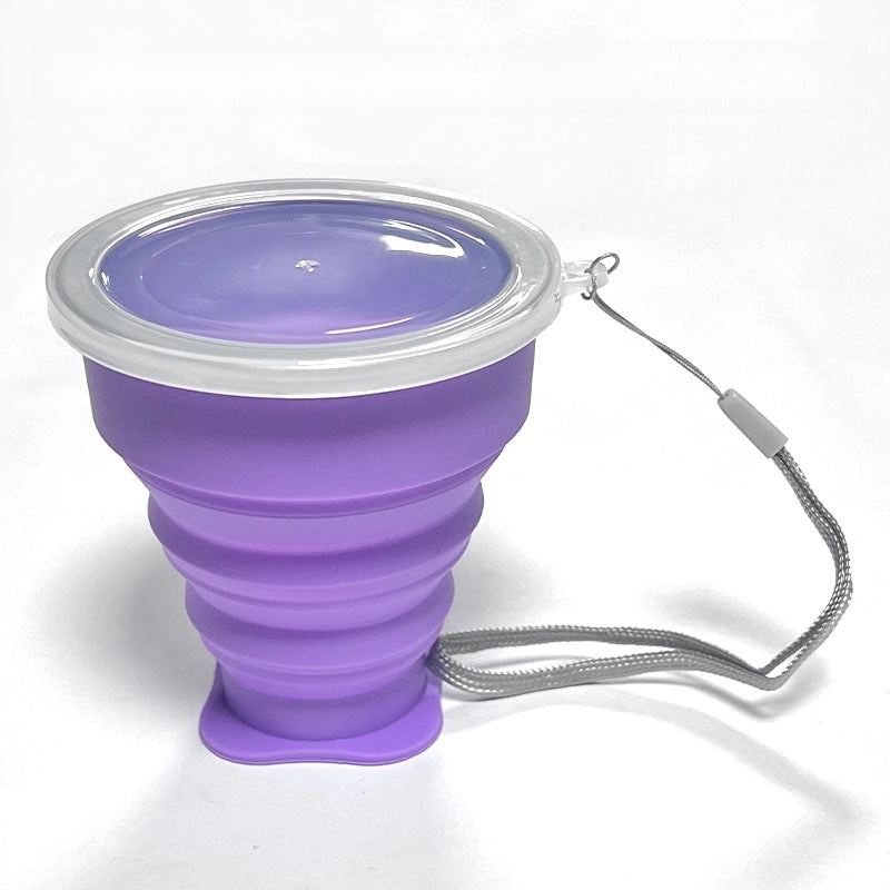 200ml Portable Silicone Folding Cup for Travel|Travel Accessories