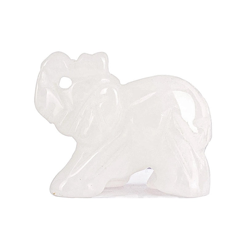 Set of 5 Minimalist Elephant Crystal Figurines | Home Decor Ornaments|Artificial Decorative Accessories|Elegant Table Decorations|Gift Ideas|Deco