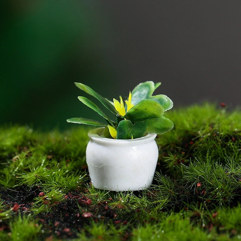 Minimalist Pastoral Resin Plant Ornaments | Home Decor Artificial Decorations|Garden Accessories|Interior Styling