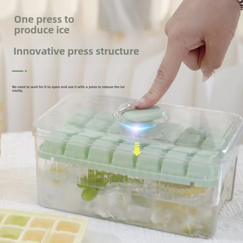 自制多功能冰块模具带储存盒|厨房用品及配件