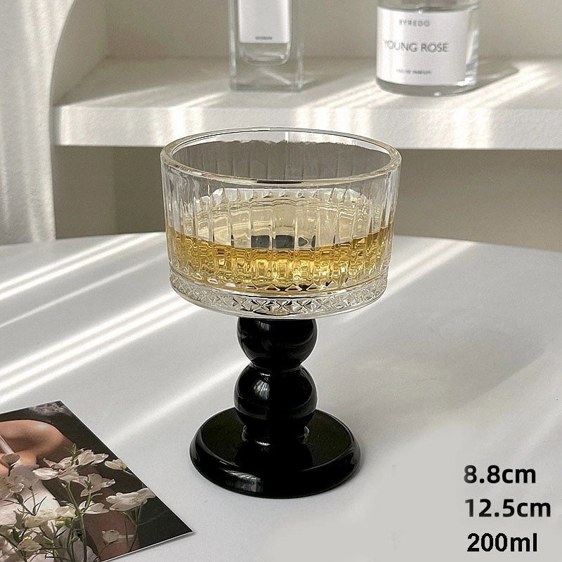Elegant Solid Color Wine Glass - Casual & Glamorous Design | Home & Kitchen