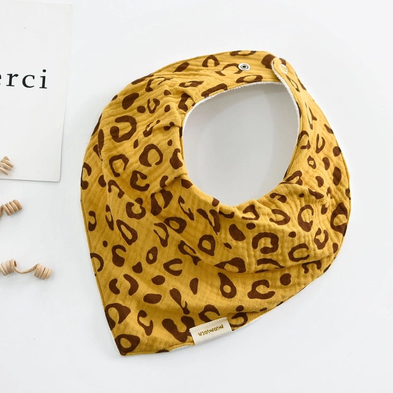 Waterproof Newborn Baby Cotton Bib Slip Towel Soft Absorbent Feeding Bib Bag|Baby Accessories