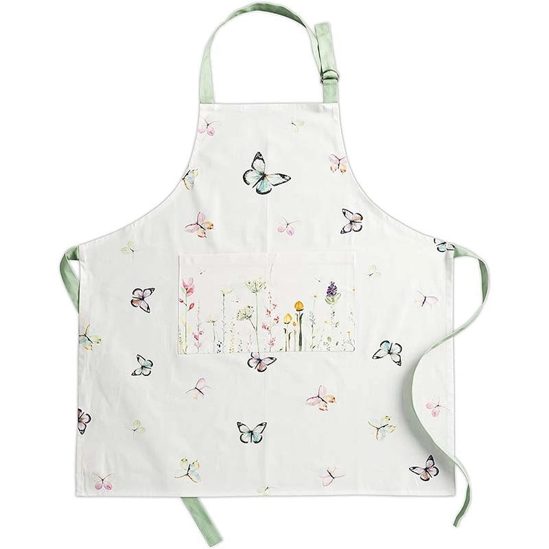 Digital Printed Neck Apron for Kitchen Gardening Cafe Work Retro Style | Kitchen & Dining Aprons
