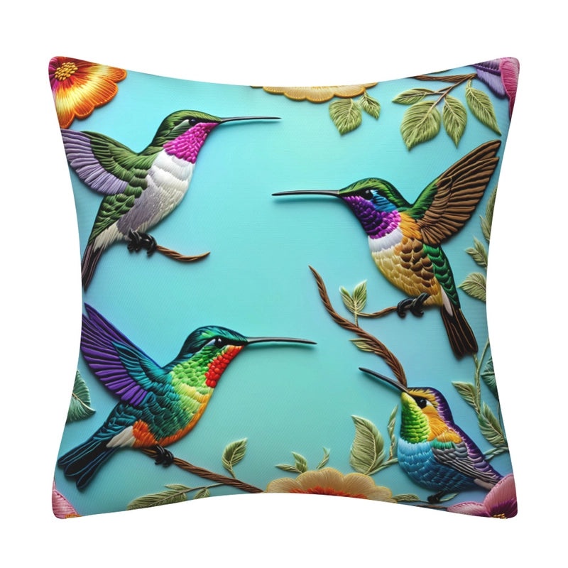 Elegant Minimalist Floral Polyester Pillow Covers for Couch and Sofa Decor|Home Decor & Living Room Accessories