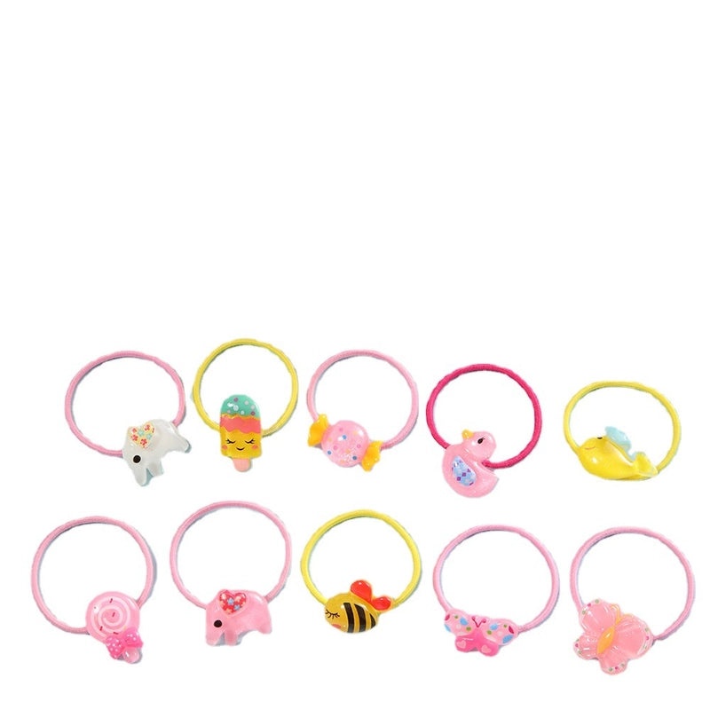 Kids Baby Elastic Hair Bands High Stretch Small Hair Ties for Children | Hair Accessories