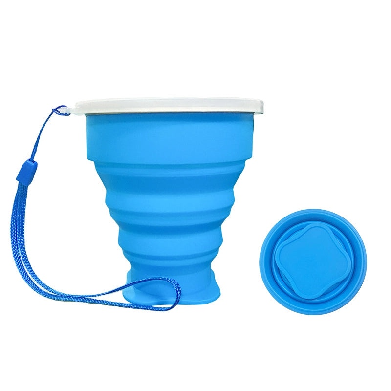 200ml Portable Silicone Folding Cup for Travel|Travel Accessories