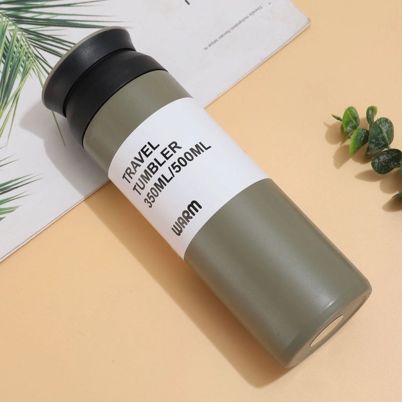 Stylish Multicolor Stainless Steel Water Bottle for Casual Vacation | Travel Accessories & Drinkware