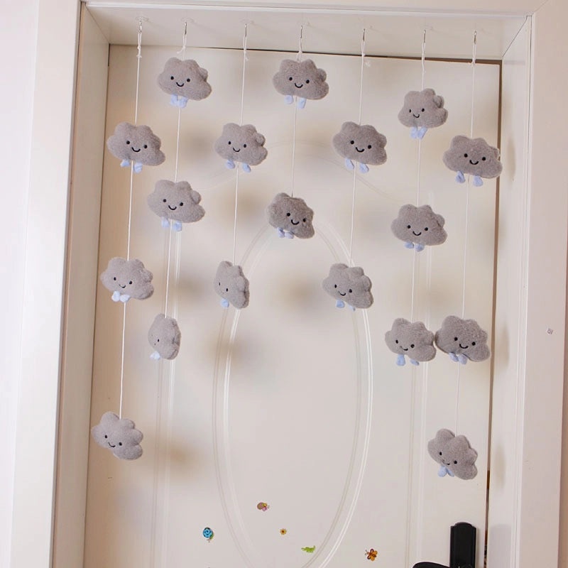 Relaxed Holiday Clouds Polyester Hanging Wall Decor | Home Decor