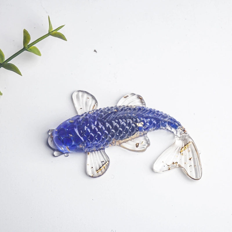 Minimalist Fish Gem Crystal Glue Ornaments | Home Decor & Accessories