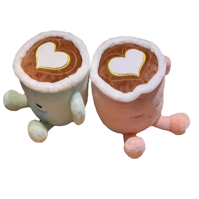 Adorable Girl Heart Pink Cherry Blossom Japanese Matcha Latte Coffee Cup Doll Creative Food Toy | Kids Toys & Collectibles