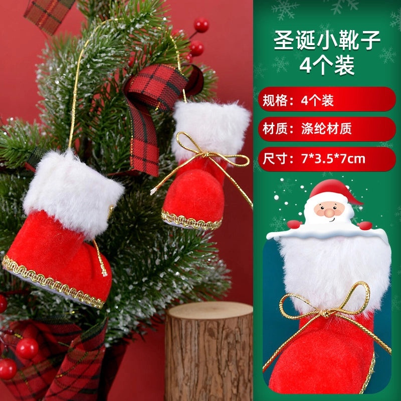 Christmas Cartoon Japanese Grocery Theme Non-Woven Polyester Bag|Accessories & Bags