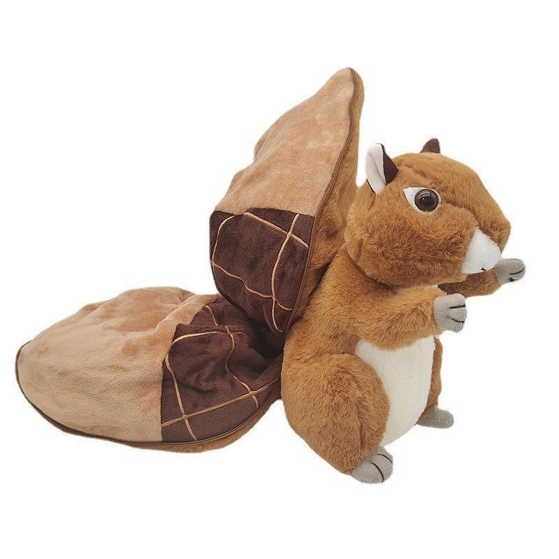 Cute Squirrel Plush Toy Holding Nut | Plush Toys