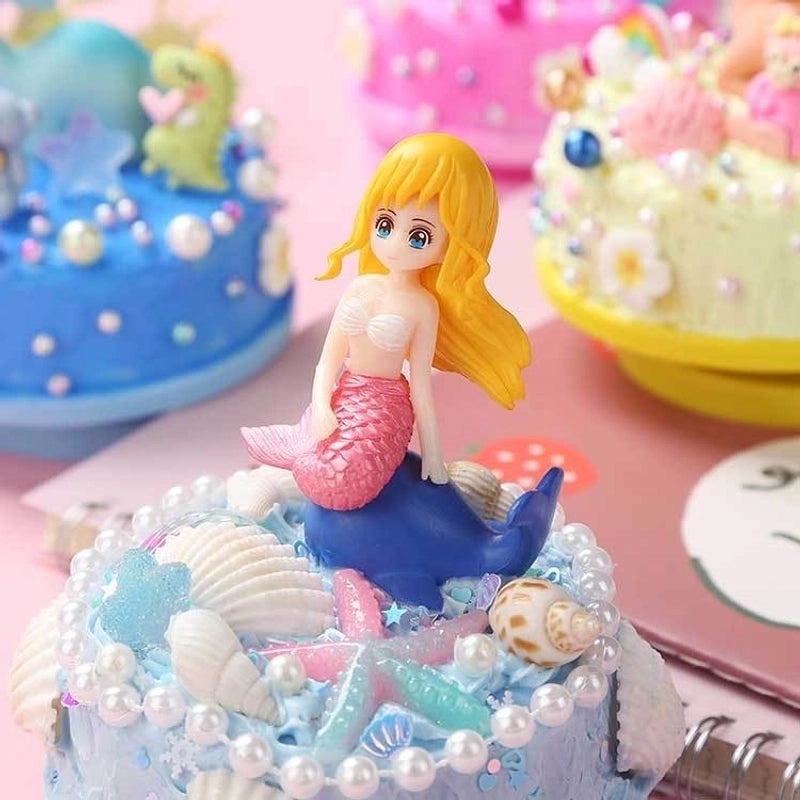 Music Box for Toddlers Ages 3-6 | Mermaid Themed Plastic Toy | Kids Music Gift | Early Childhood Playtime Toy | Toys & Games