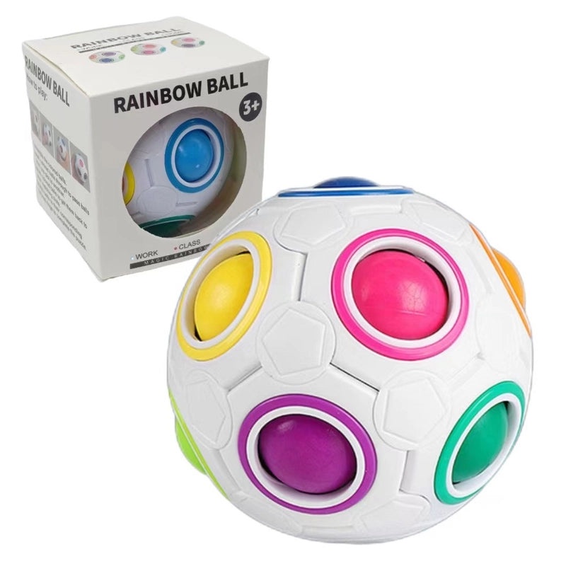 Puzzle Palm 12-Hole Football Puzzle Ball Puzzle Cube Glow Gyro Toy | Puzzle & Brain Teasers