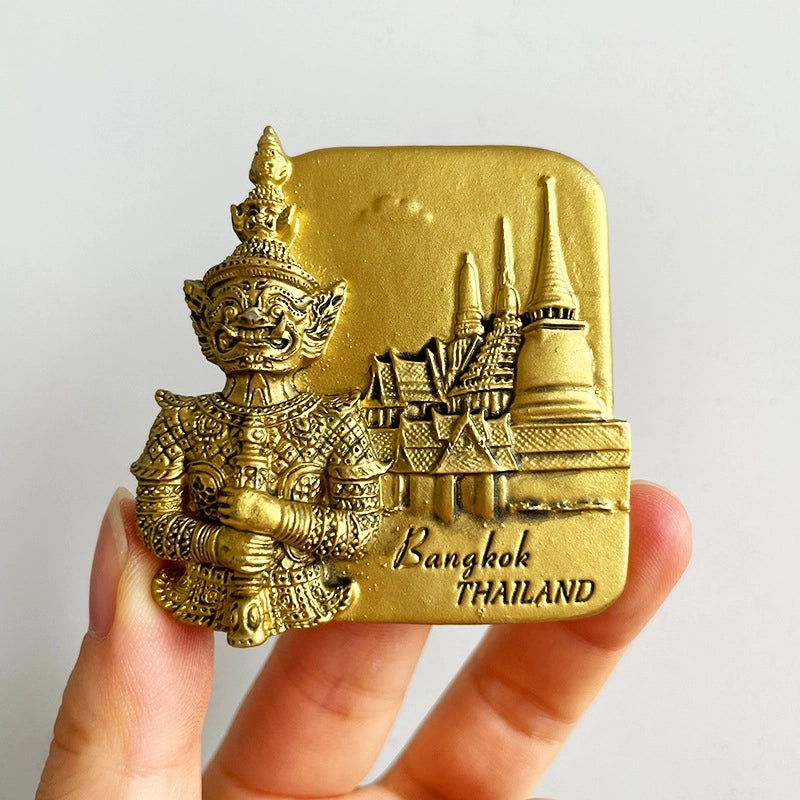 3D Travel Refrigerator Magnet Stickers Europe Cities Souvenirs Creative Tourist Gifts|Home Decor & Magnets