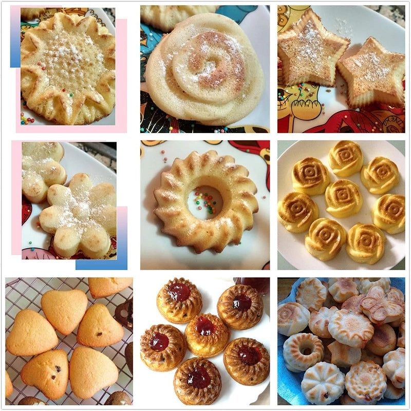 Red Heart Flower Silicone Cake Mold for Kitchen Baking | Kitchen & Baking Tools