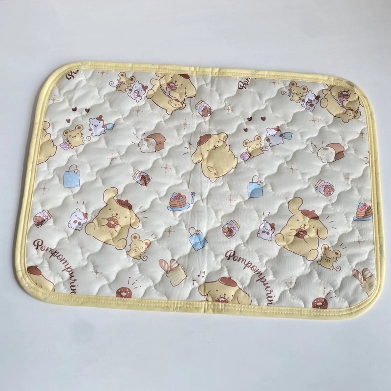 Cool Quilted Summer Pillow Mat with Mofusand Bread Thief Design Ugly Fish Print|Home & Living/Table Linens & Textiles