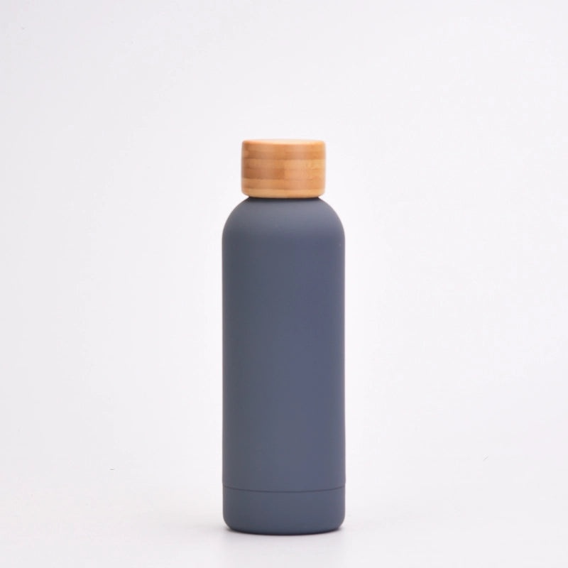 304 Stainless Steel Insulated Sports Water Bottle with Bamboo Lid Large Capacity Portable | Sports & Outdoors