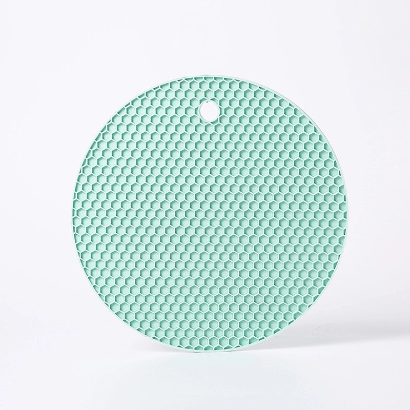 Silicone Honeycomb Placemat Non-Slip Heat Insulation Coaster for Dining Table Tea Nordic Style|Kitchen & Dining Accessories