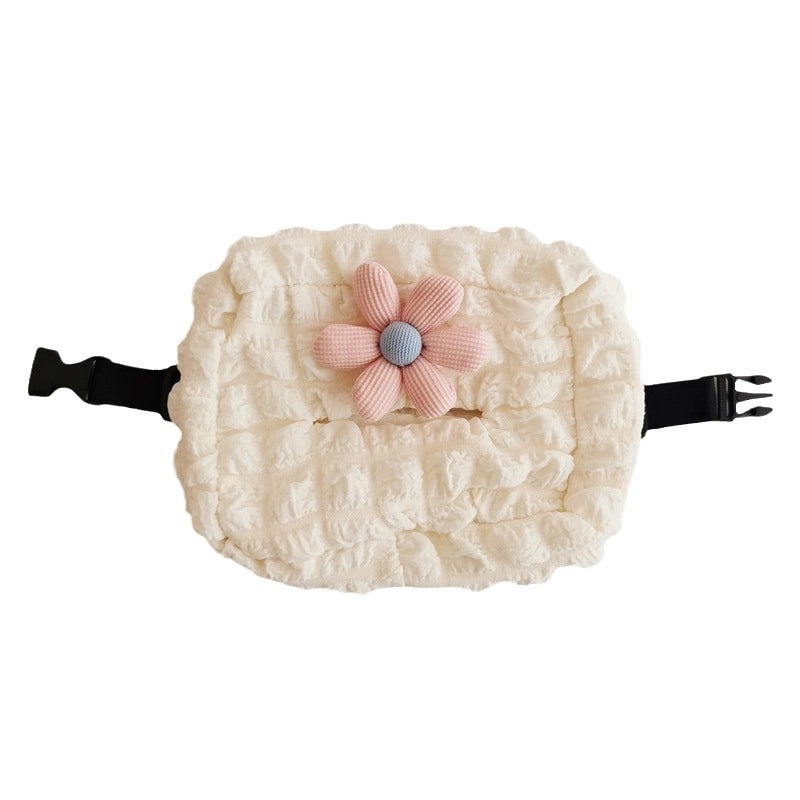 Multicolor Bubble Fiber Fabric Tissue Holder for Casual Vacation Use|Home & Living Accessories