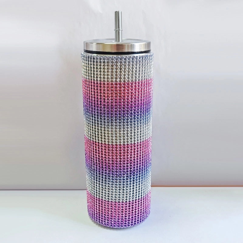 Solid Color 304/201 Stainless Steel Thermos Cup - Durable Casual Insulated Drinkware|Drinkware & Thermoses