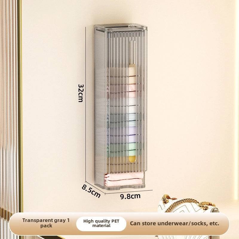 Wall-mounted Garbage Bag Dispenser Large Capacity Kitchen Plastic Bag Holder Convenient Extraction | Kitchen Storage & Organization