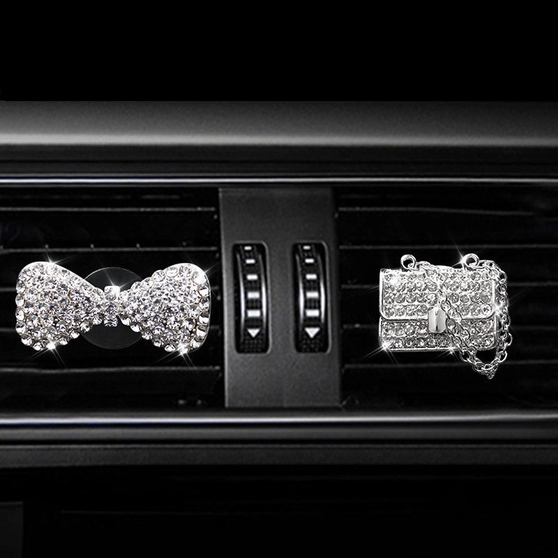 Rhinestone Heart Deer Ornament Alloy Craft Decoration|Home Decor Accessories