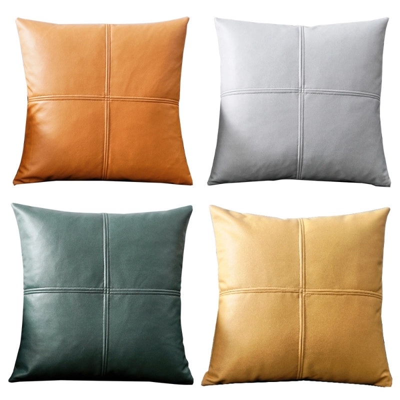 Nordic Cross Stitch Soft Fabric Pillowcase for Sofa Backrest Waist Support|Home Decor Pillows