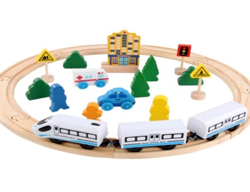 Wooden Train Toy for Toddlers Aged 3-6 Years|Kids Wooden Toys