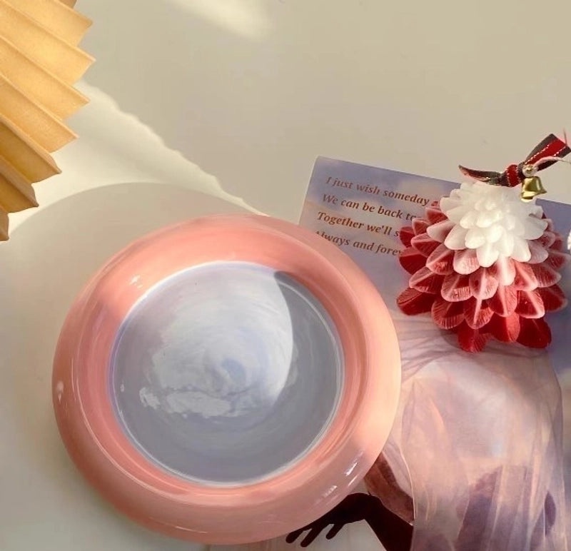 Adorable Cartoon-Themed Porcelain Plate Single Piece|Home & Kitchen Tableware