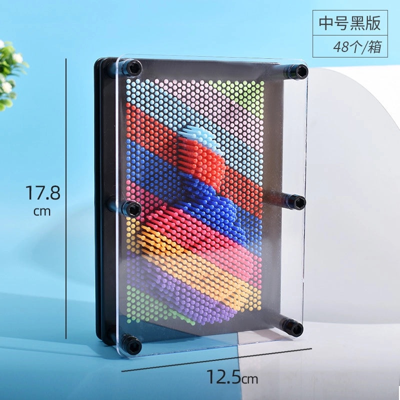 3D Rainbow Handprint Clone Toy for Kids Decompression Needle Painting | Creative Toys & Crafts