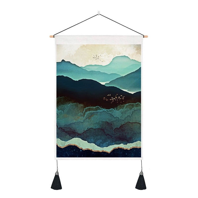 Scenic Polyester Wall Tapestry for Home Decor|Home Decor